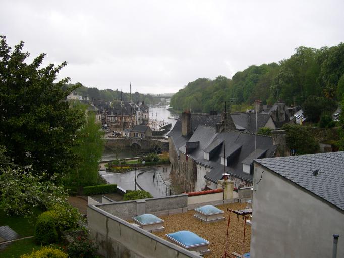  Auray (Morbihan), vue panoramique
